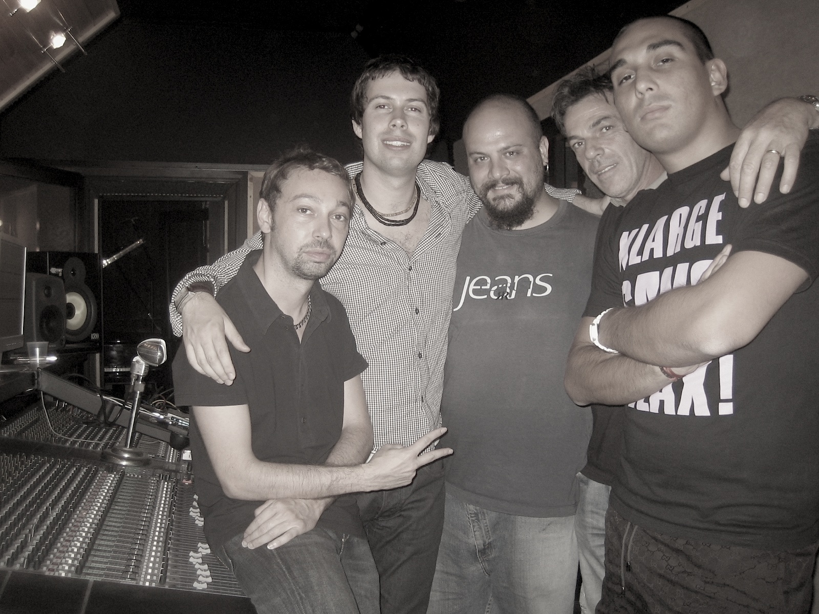 In studio