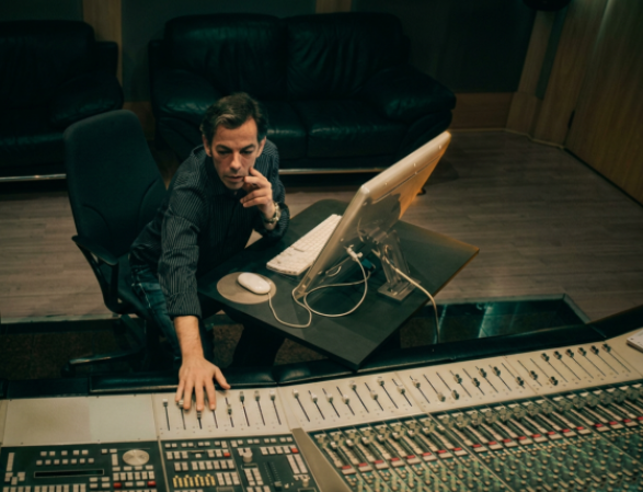In studio